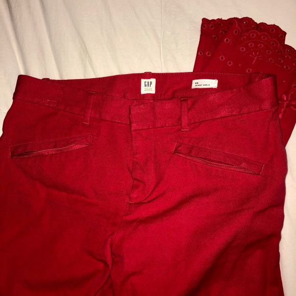 Skinny Ankle Bright Pink Pants - Picture 4 of 6